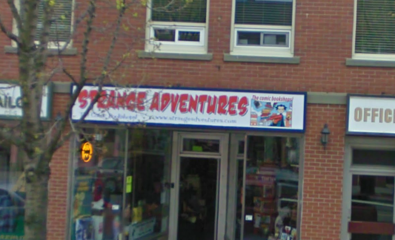 Strange Adventures Comic Bookshop